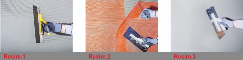 Formation of Plaster Mortar Layers and Application of Reinforcement Mesh, Detailed Illustrated Explanation