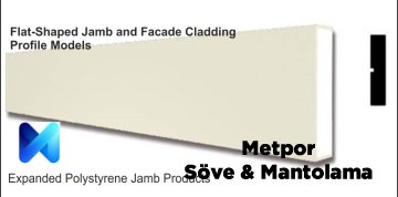 Flat-Shaped Jamb and Facade Cladding Profile Models