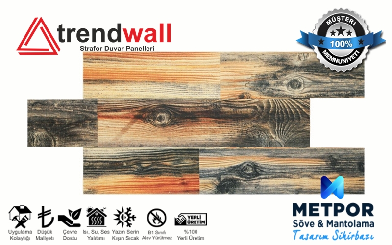 Ahşap İç Duvar Yalıtım Straforu
