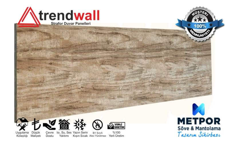 Trendwall Ahşap Desenli Duvar Paneli