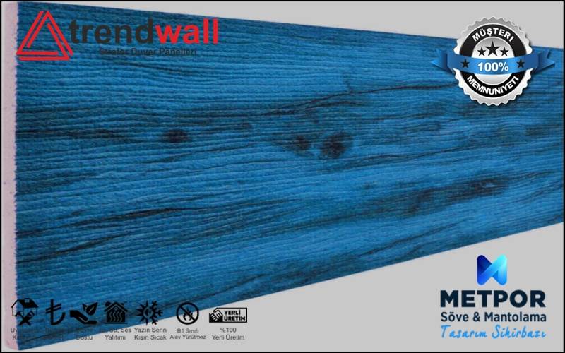 Trendwall 3 Boyutlu Strafor Duvar Paneli Ahşap Serisi102