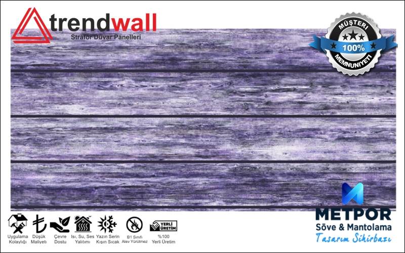 Trendwall Ahşap Duvar Dekorasyon Panelleri Strafor 51